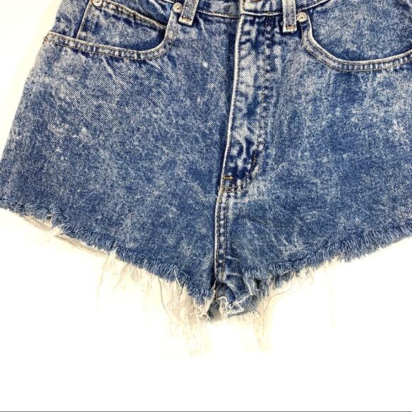 Sasson Vintage RARE Acid Wash Cutoff Denim Jean Shorts 6 - Picture 16 of 16